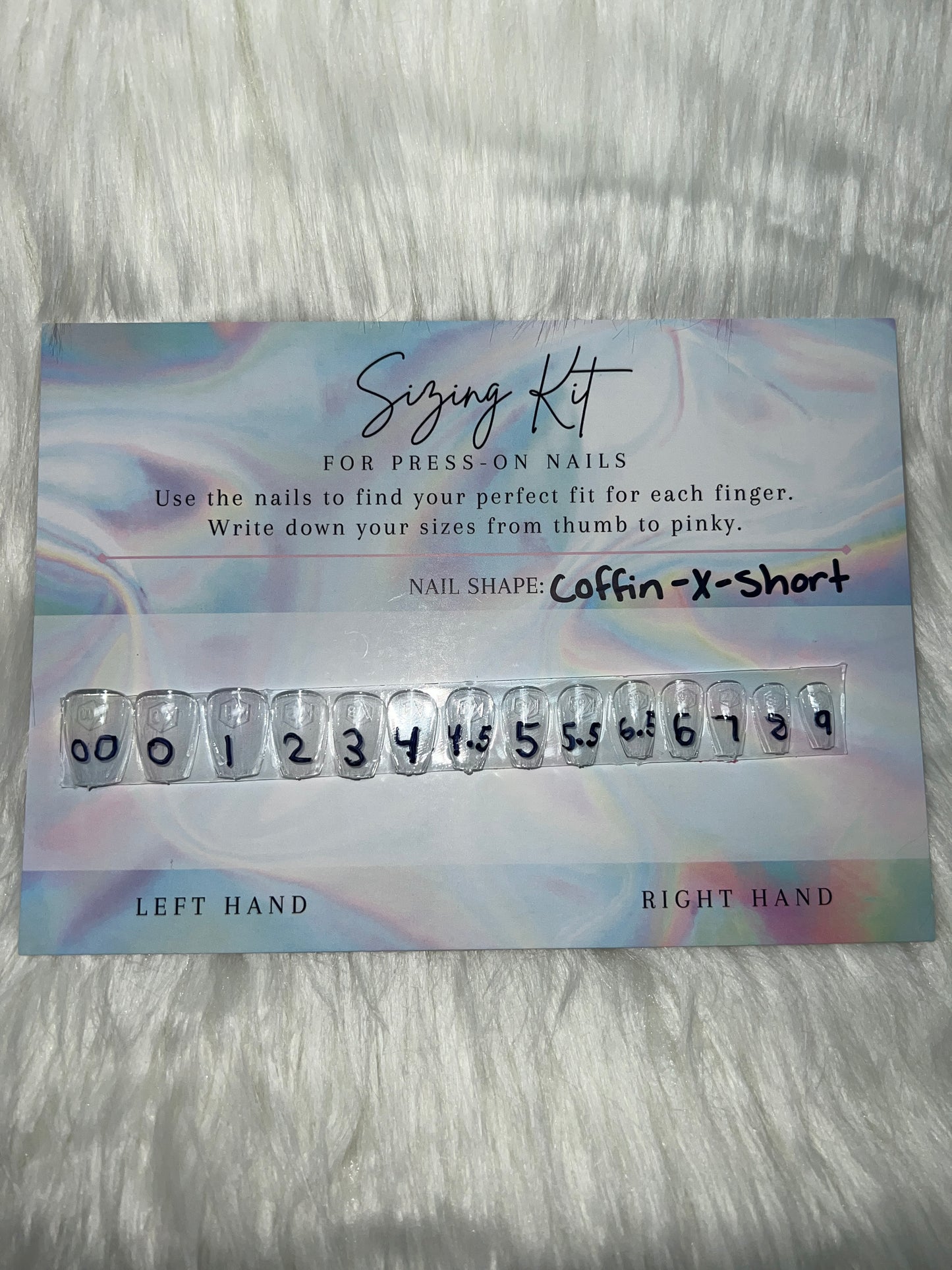 Coffin Sizing Kit