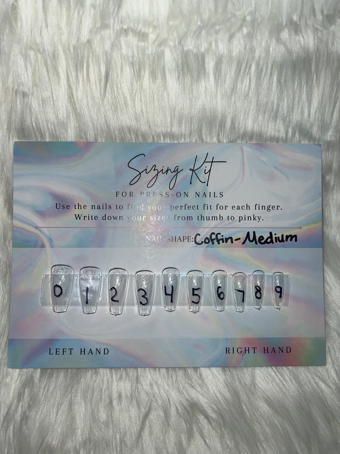 Coffin Sizing Kit
