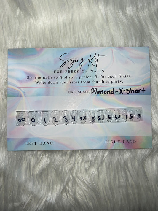 Almond Sizing Kit